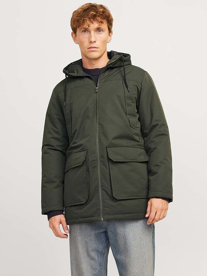 Jack & Jones Parka in Khaki günstig kaufen