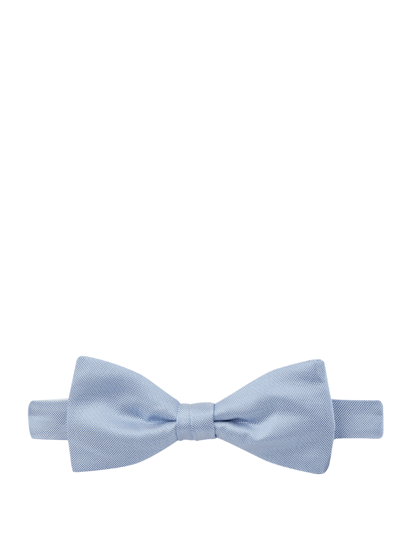 Fliege aus Seide in bleu