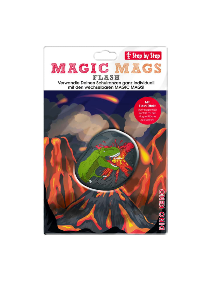 Step by Step Ranzen-Zubehör-Set MAGIC MAGS in Dino Keno günstig kaufen onesize