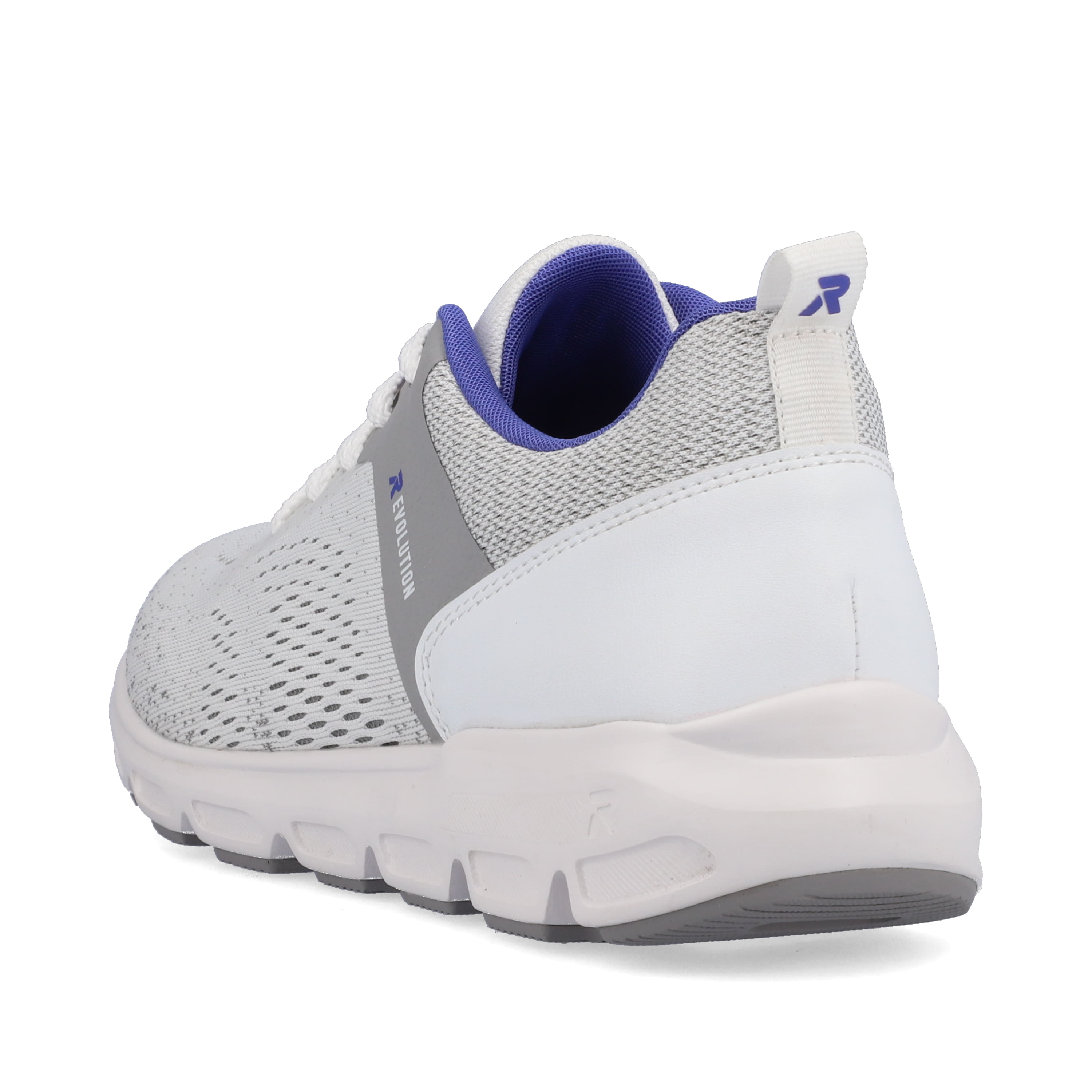 Rieker Damen Sneaker Low frost white