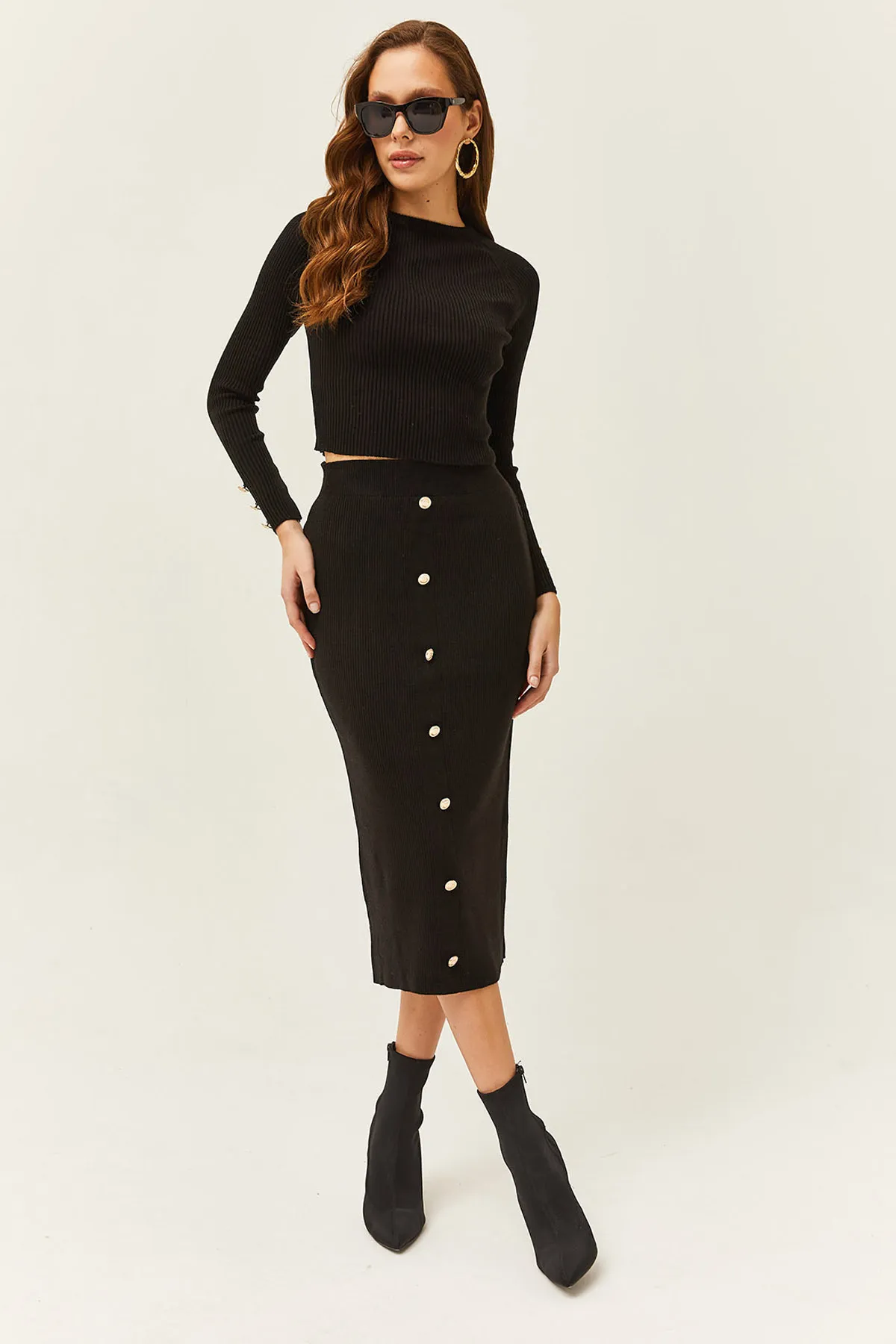 Olalook  Zweiteiler - Schwarz - Regular Fit