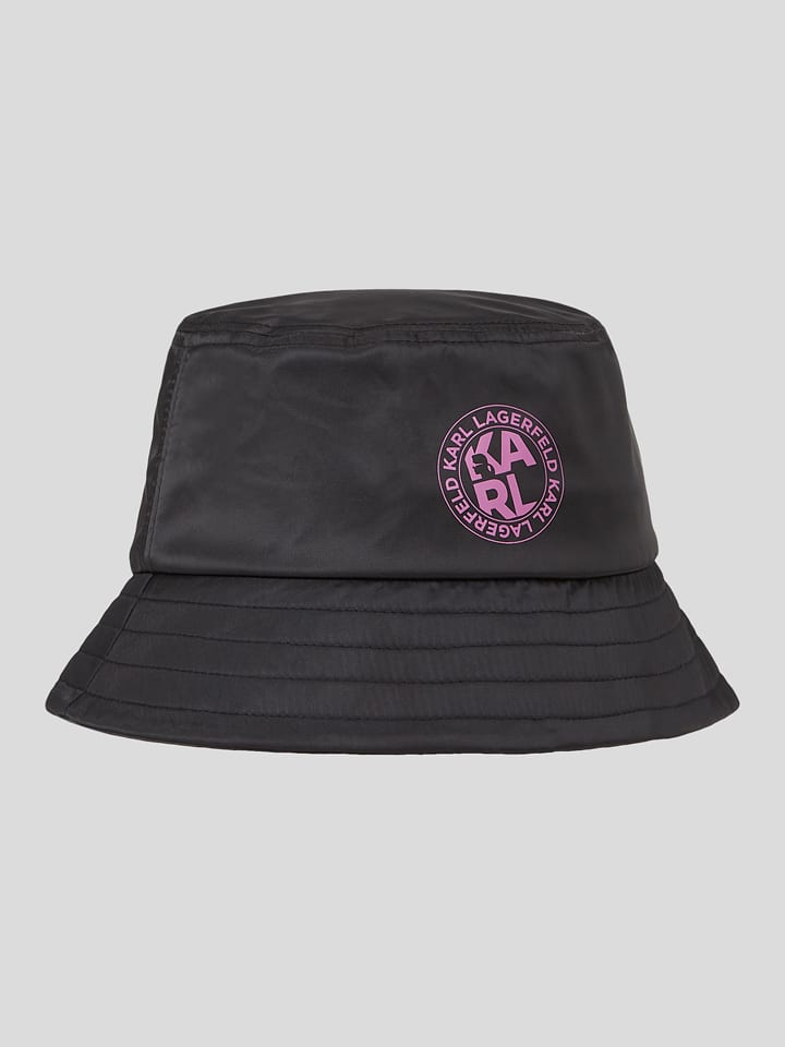Karl Lagerfeld Fischerhut in Schwarz günstig kaufen onesize
