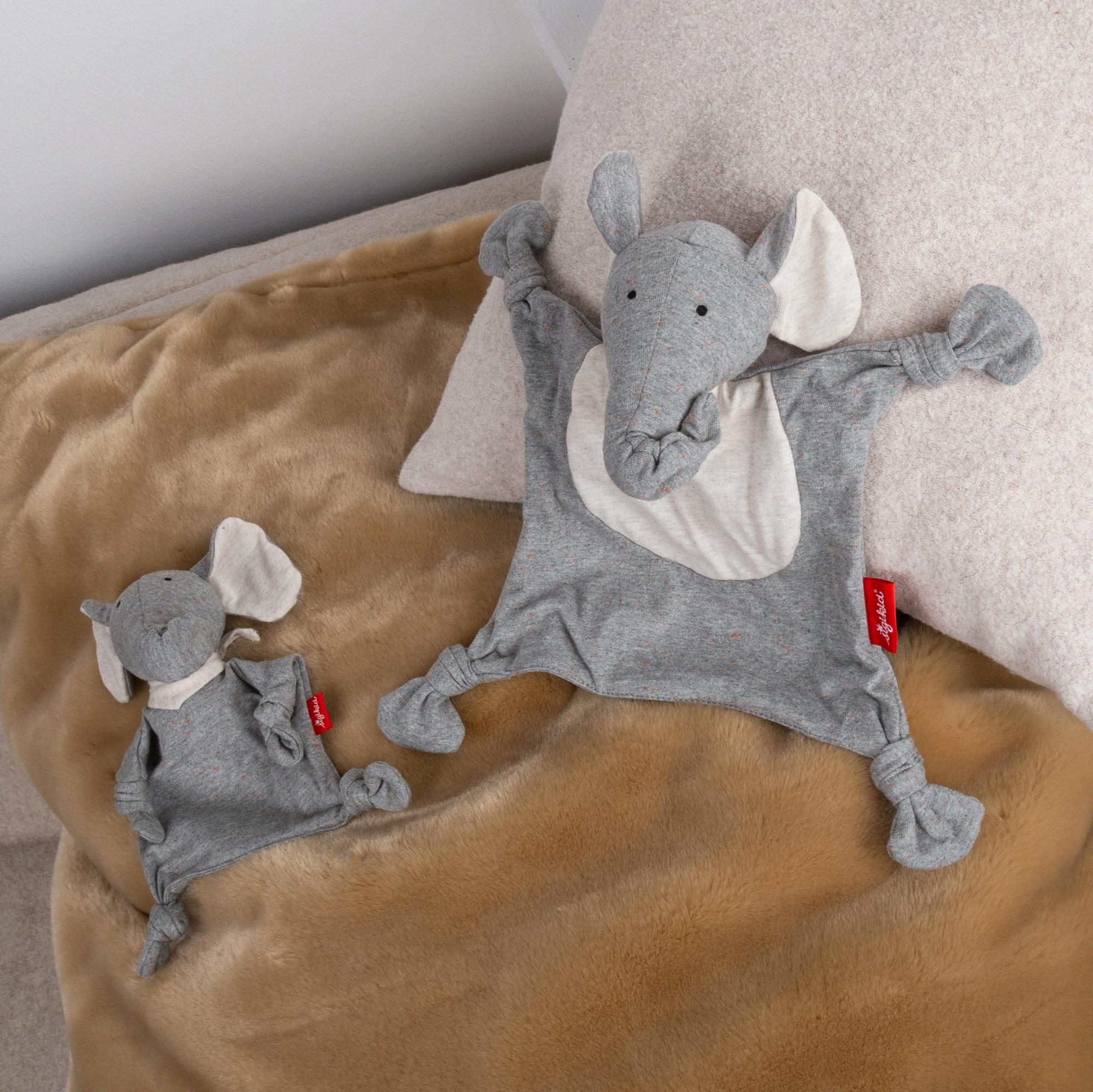 Baby Schnuffeltuch Elefant