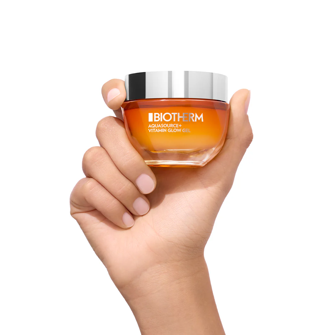 Aquasource Vitamin Glow Gel - Kosteuttava kasvogeeli, Kirkastava kasvogeeli, Epäpuhtauksia ehkäisevä kasvogeeli, Ensioireita hoitava kasvogeeli