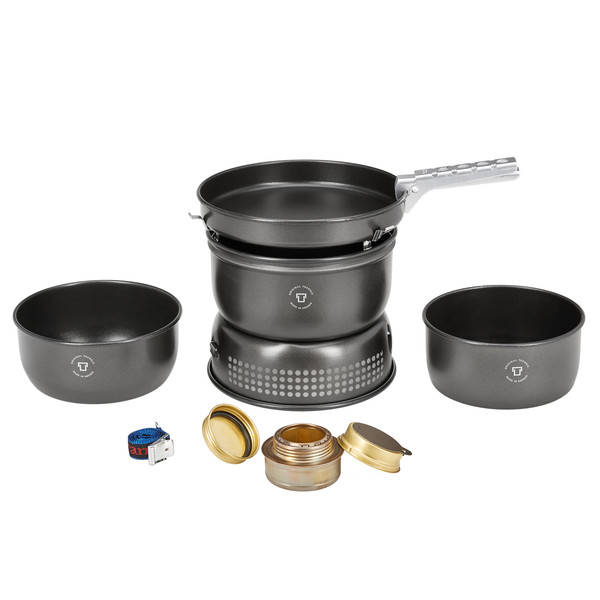 STURMKOCHER GROß 25-5, BLACK NON-STICK - Spirituskocher