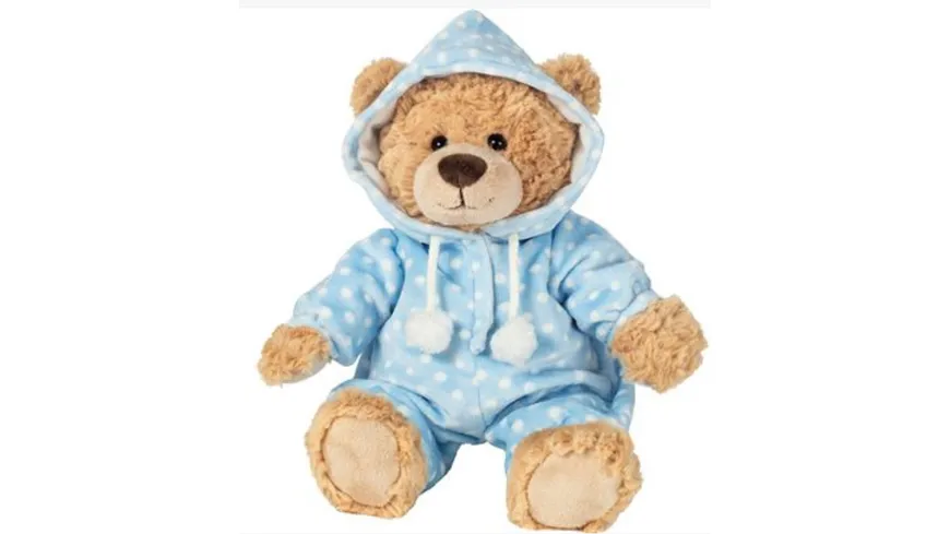 Teddy-Hermann - Schlafanzugbär blau 30 cm