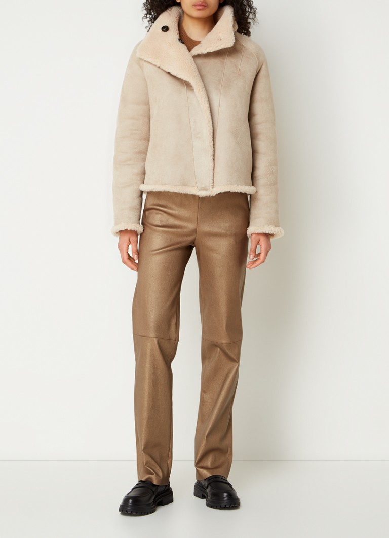 STUDIO AR by Arma Mallow reversible teddy jacket in wool blend