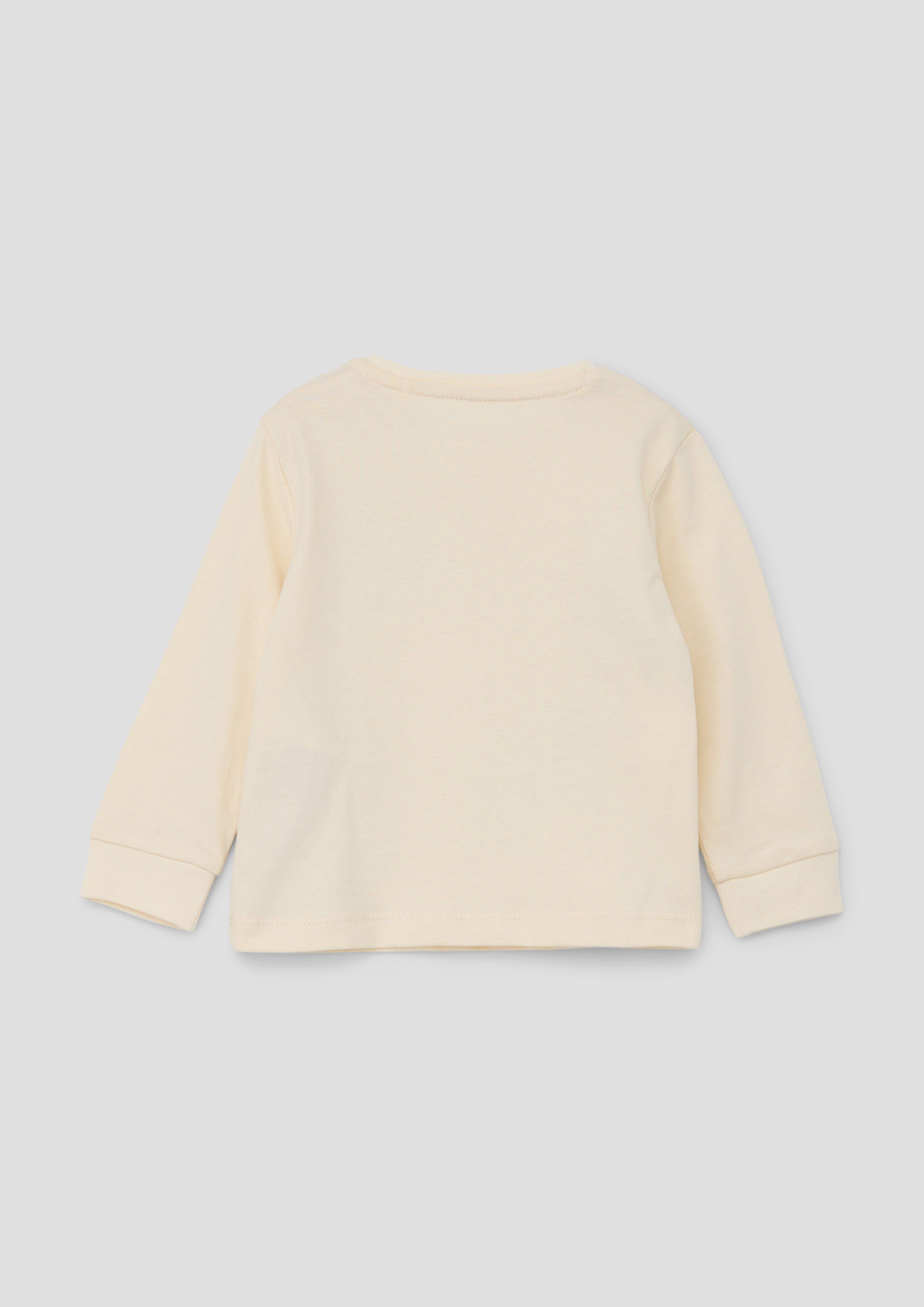 Longsleeve mit Reliefprint  2140125-0805