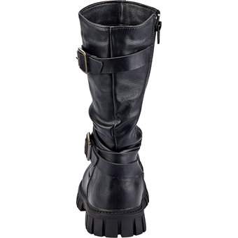 Barbarella Langschaftstiefel in schwarz