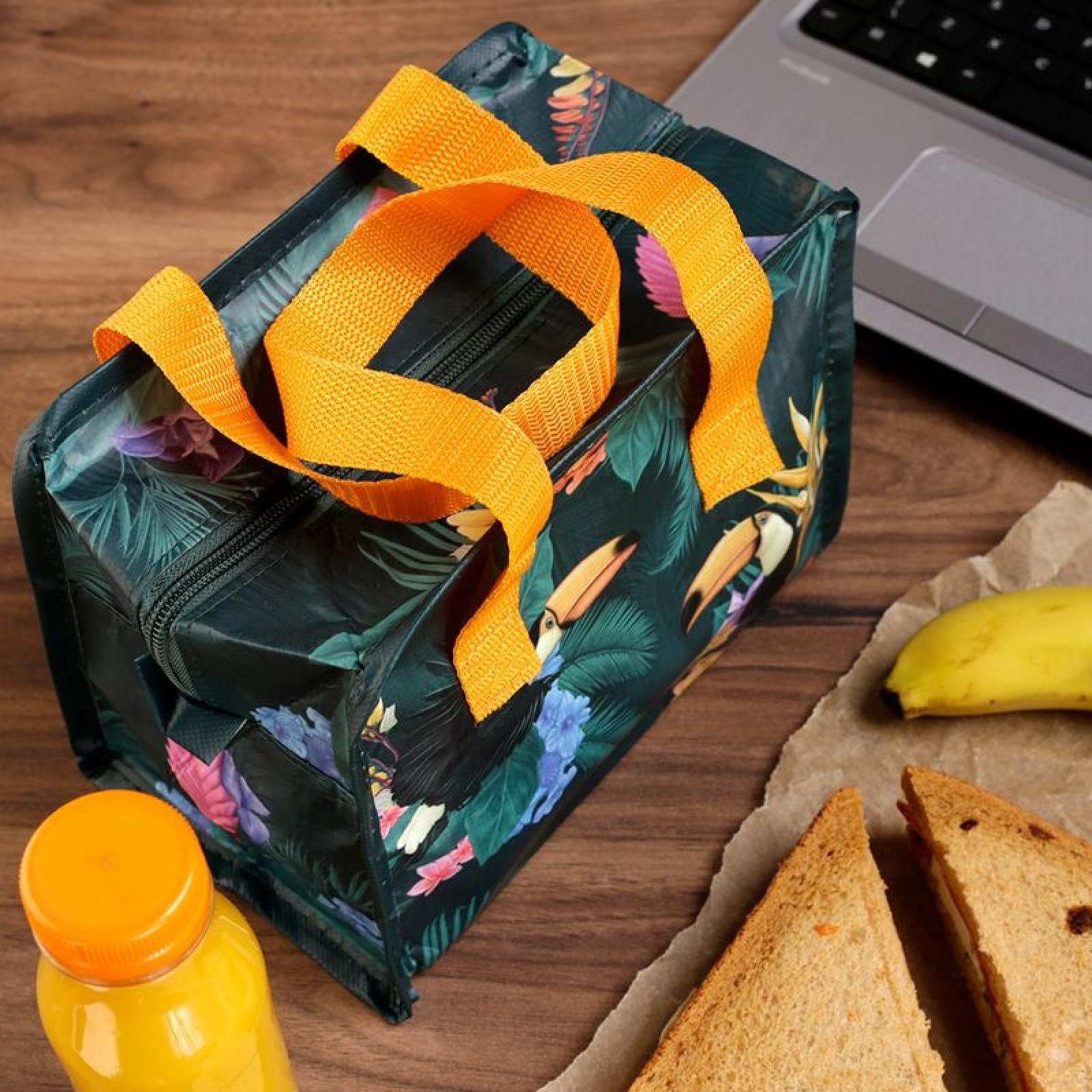 Puckator Kühltasche Toucan Party Tukan RPET wiederverwendbare Lunchtasche