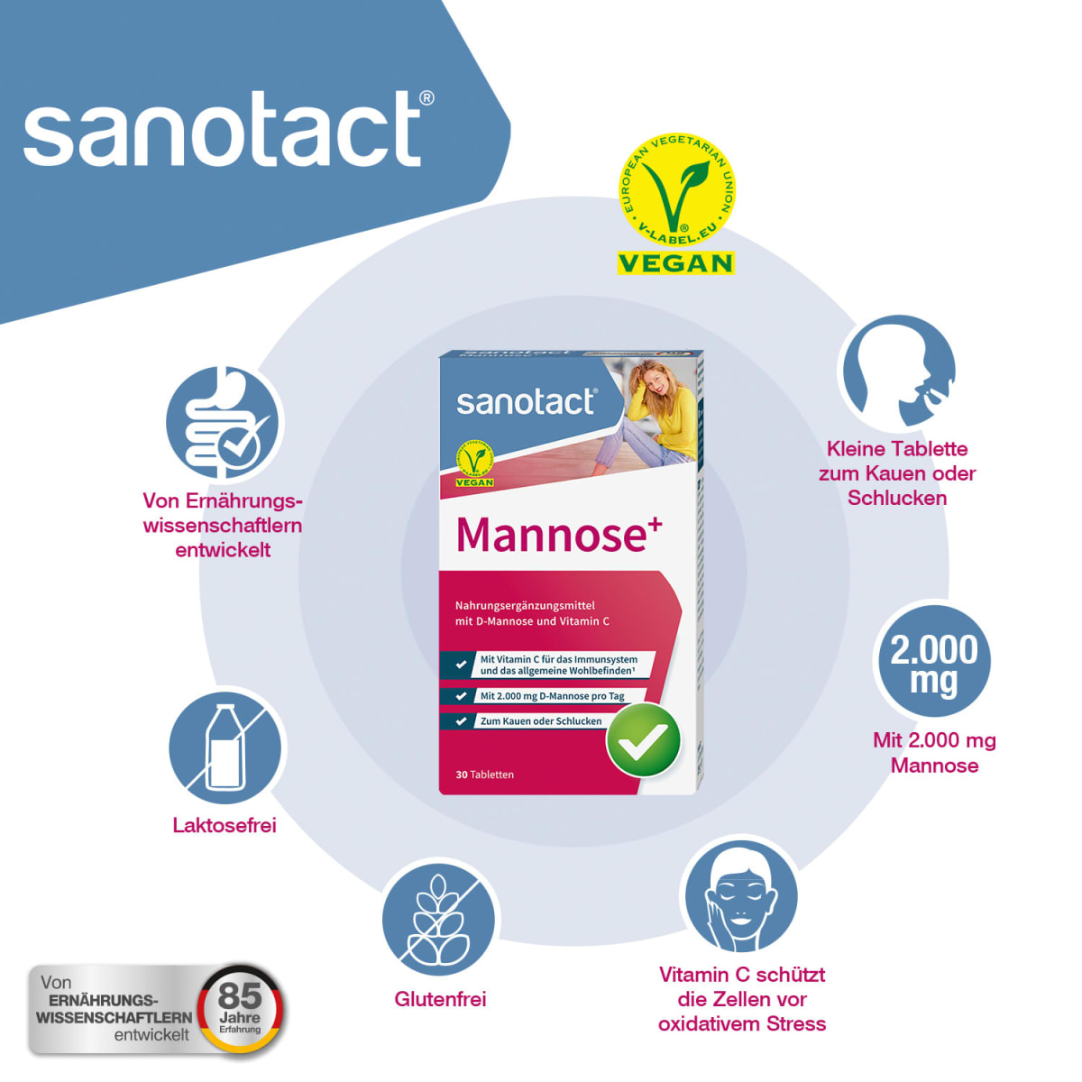 D-Mannose Plus 30St., 19 g
