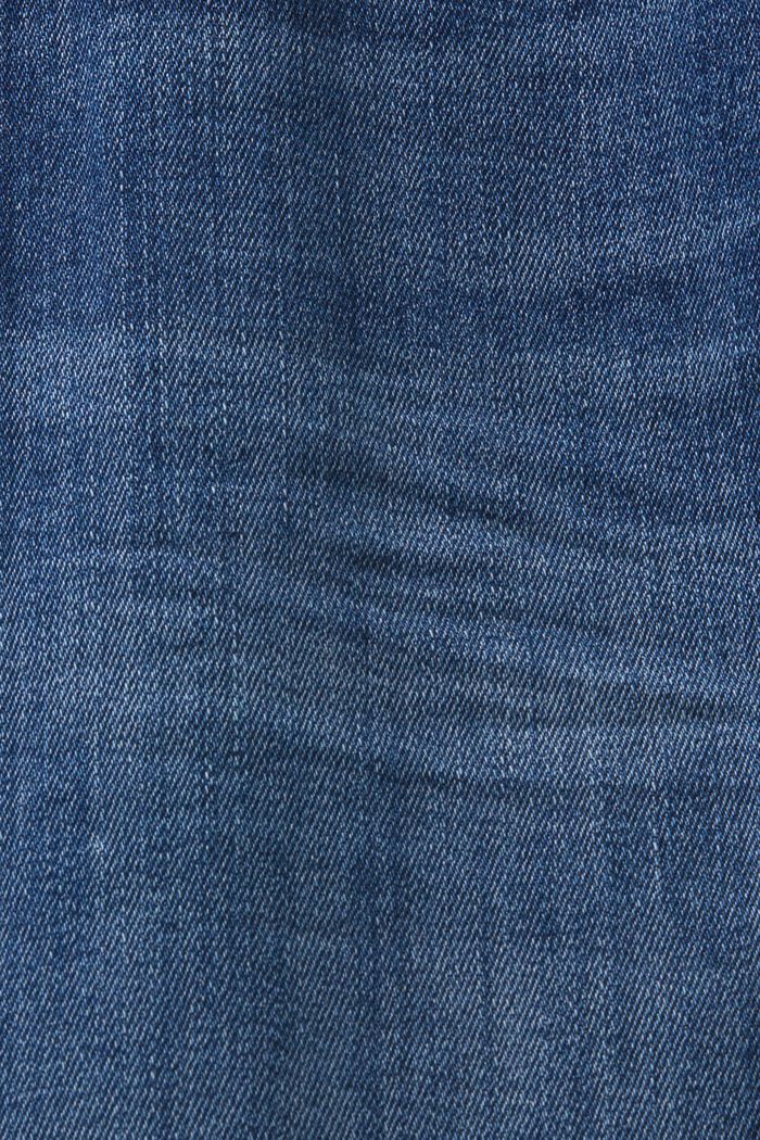 Schmal geschnittene Jeans mit mittelhohem Bund