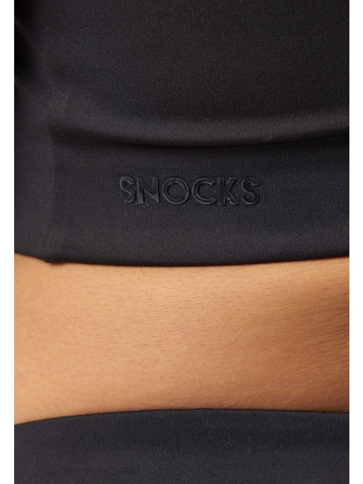 SNOCKS Sport-BH Mesh 1 Stück in Schwarz günstig kaufen