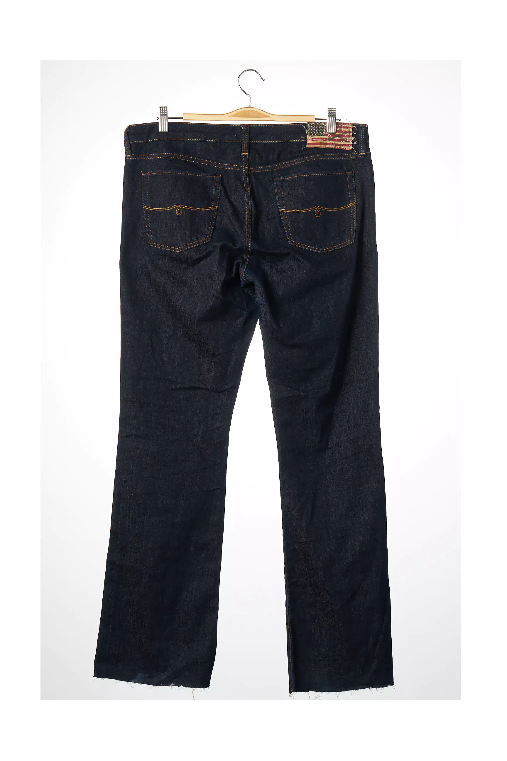 Ralph Lauren Pantalon7 8 Femme couleur bleu