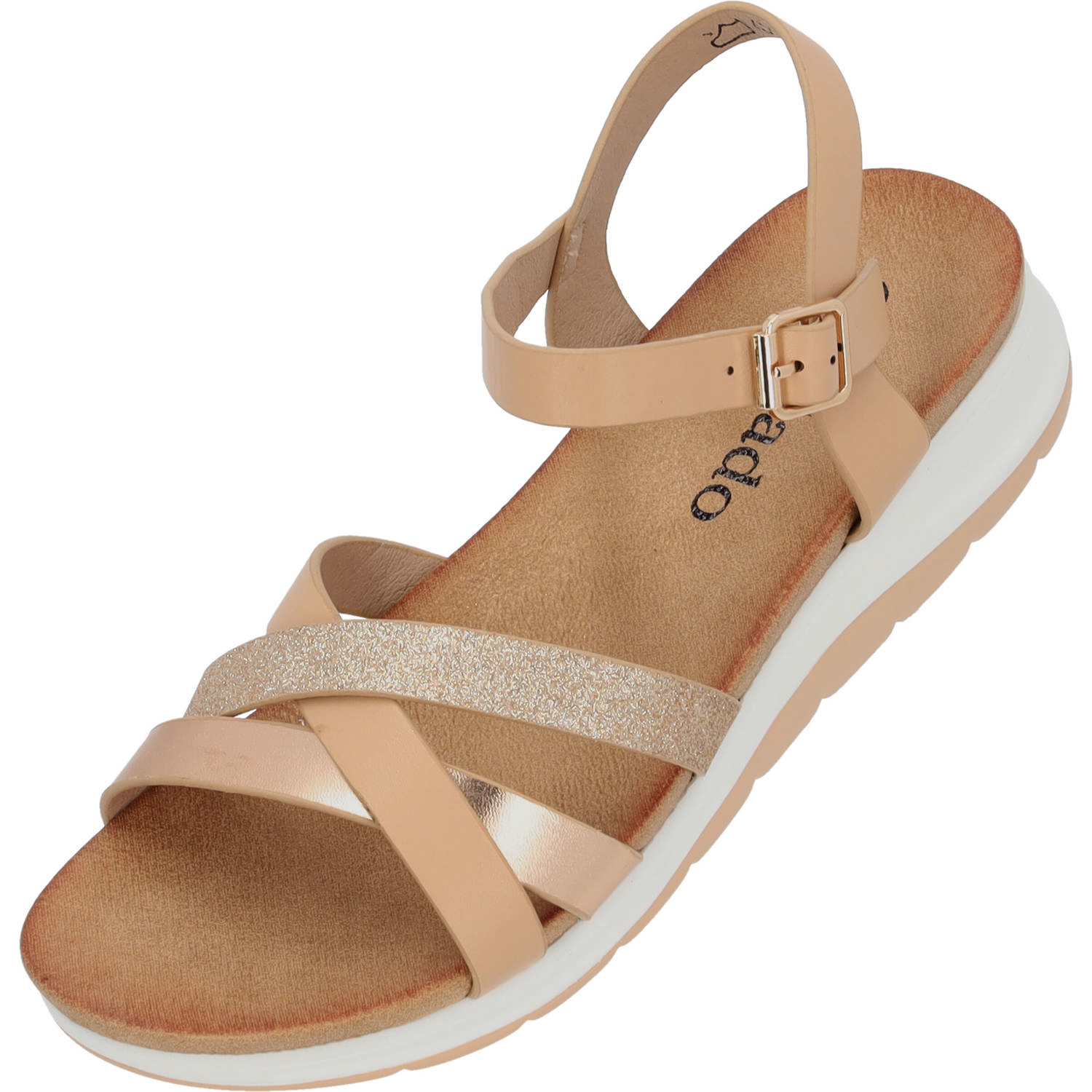 Palado Jantai, Sandalen, Damen, Bronze