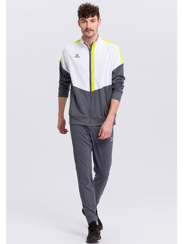 erima Squad Worker Hose in slate grey/silver grey günstig kaufen M