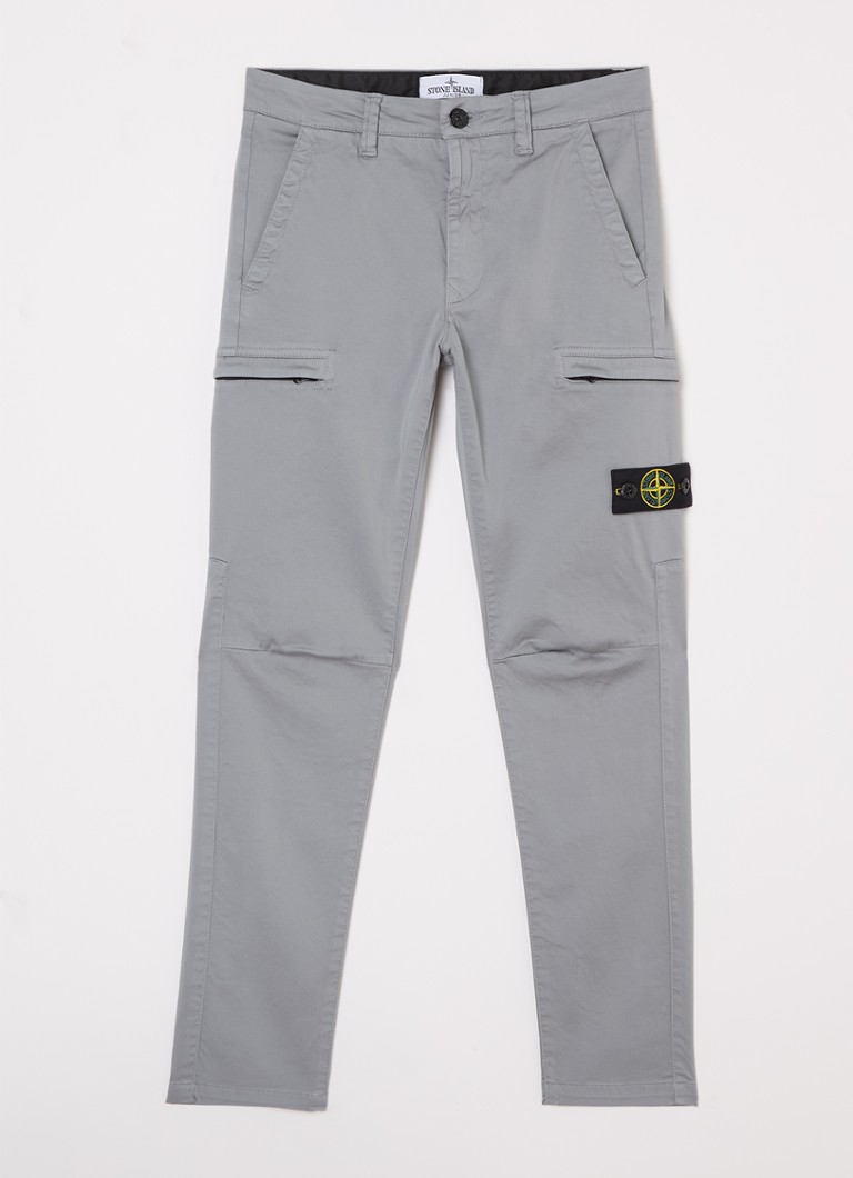 Stone Island 31012 sužene kargo hlače s logom