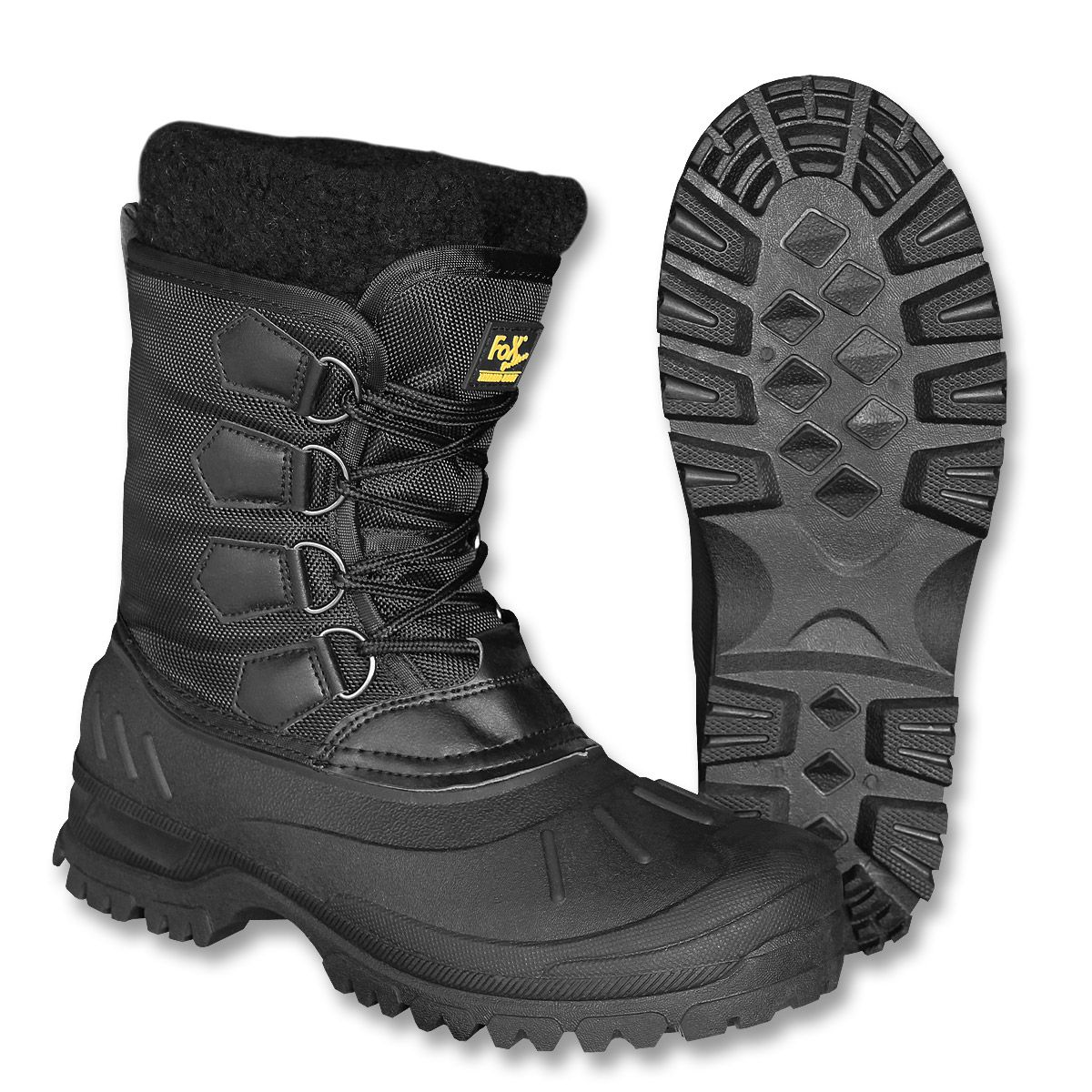 Kälteschutzstiefel geschnürt