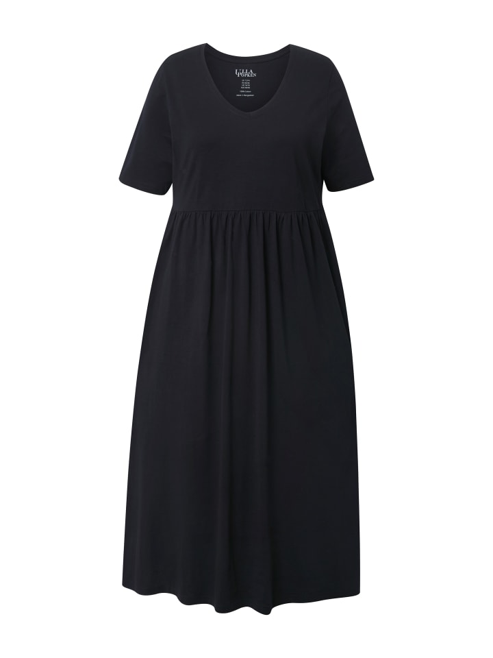 Ulla Popken Kleid in schwarz günstig kaufen