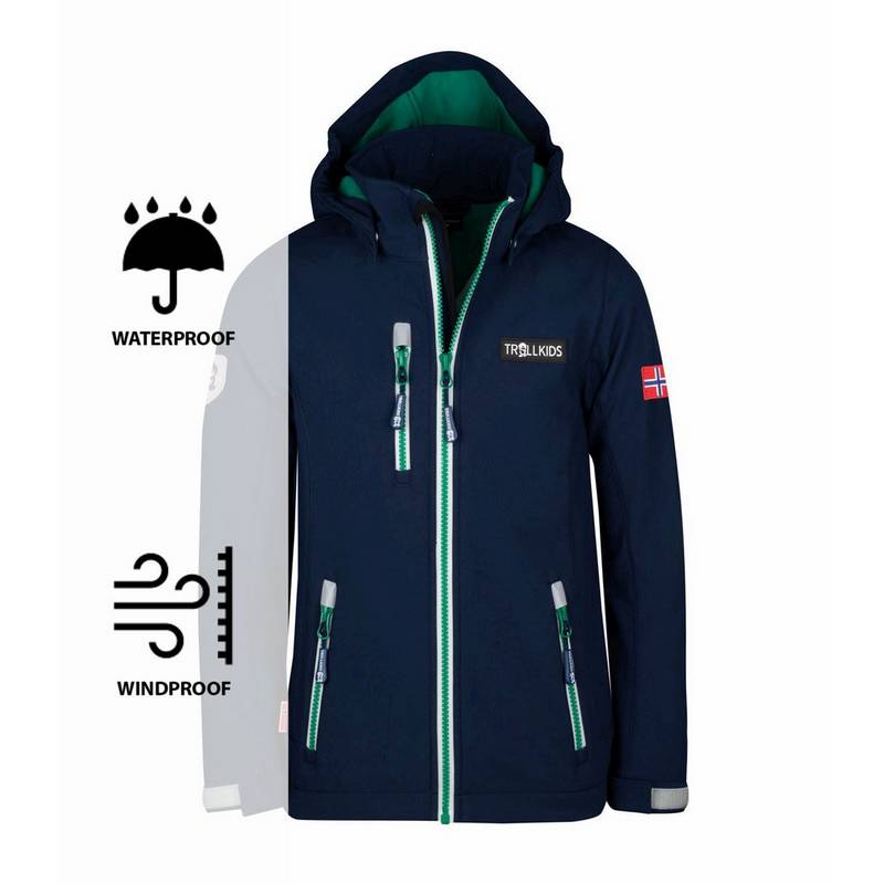 Trollkids Preikestolen Softshelljacke Kinder