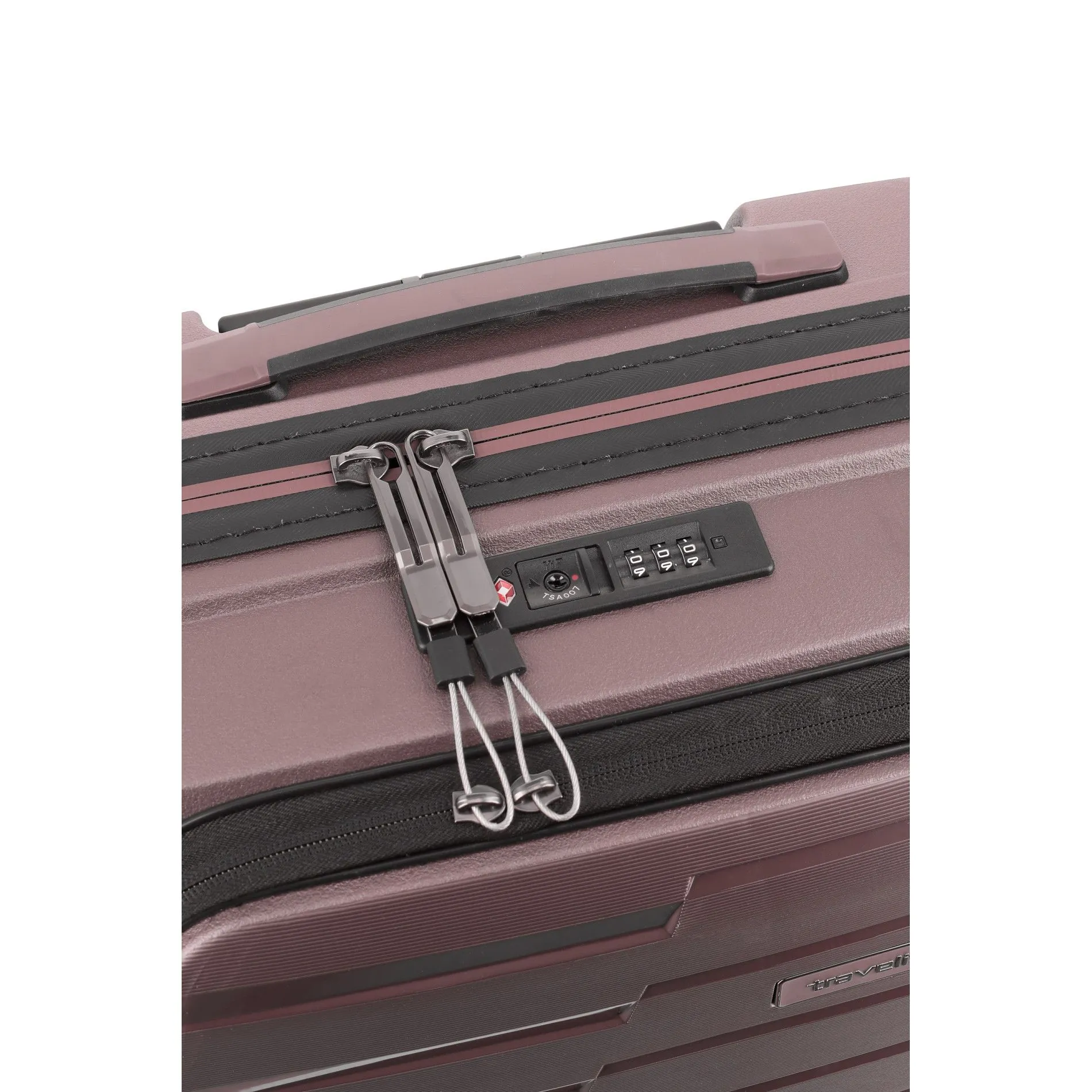 Travelite AIR BASE Trolley S m. Vortasche (4 Räder) - Flieder