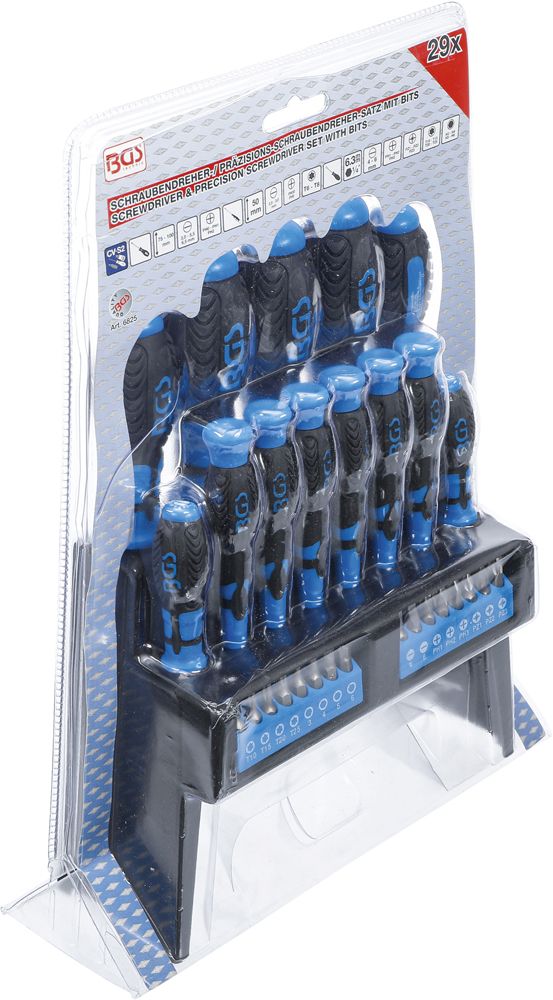 BGS technic Schraubendreher-Satz mit Bits-Sortiment 29-teilig kaufen | Bike-Discount