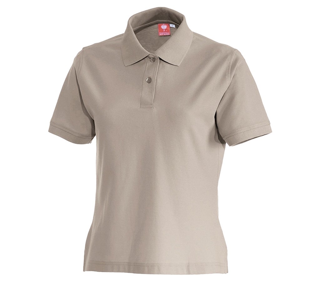 e.s. Polo-Shirt cotton, Damen