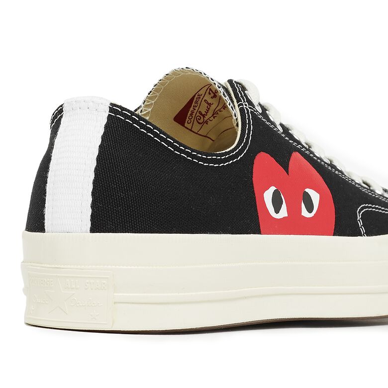 Comme des Garcons Play Chuck Taylor Low black