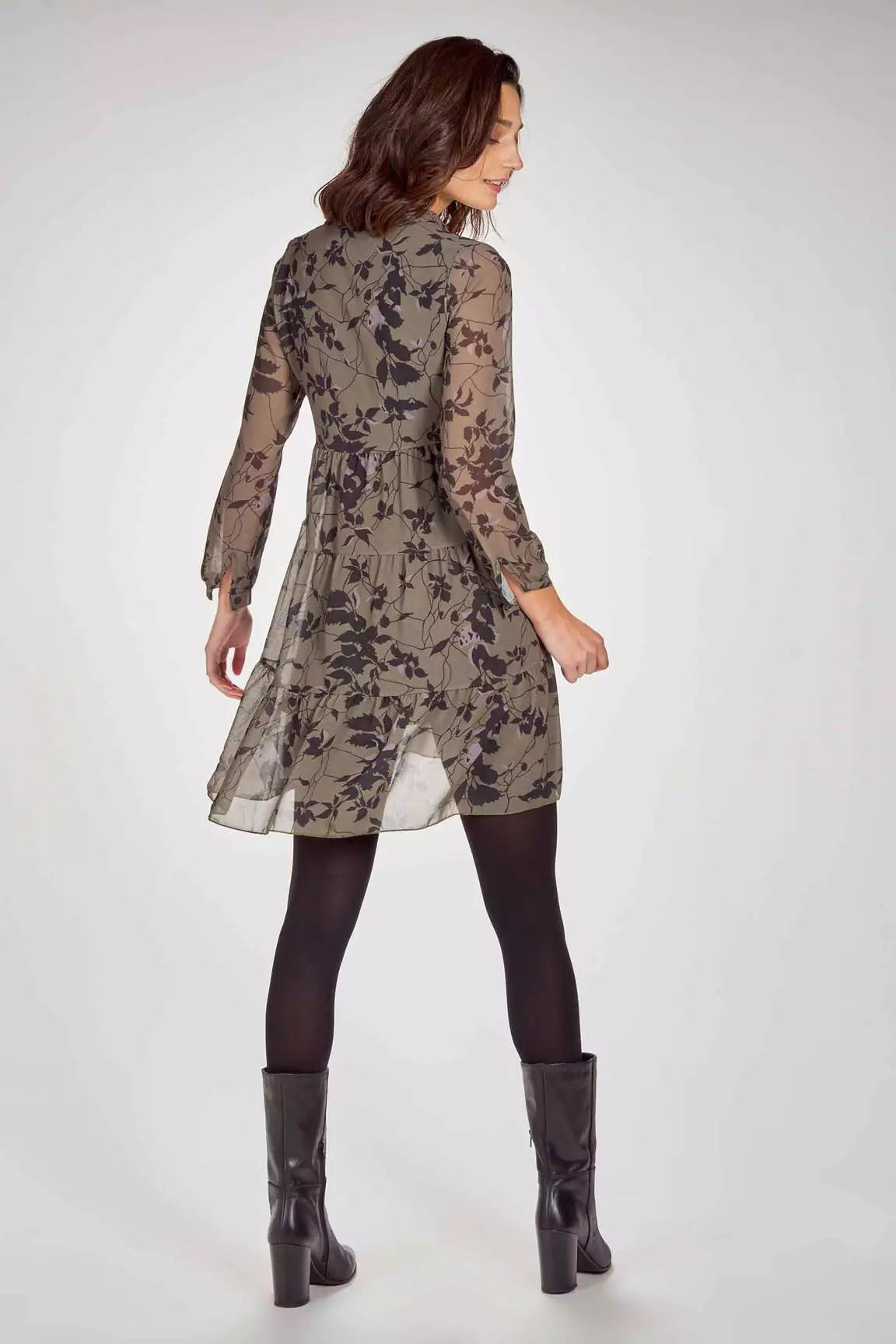 Zabaione Robes Mi Longues Femme couleur vert