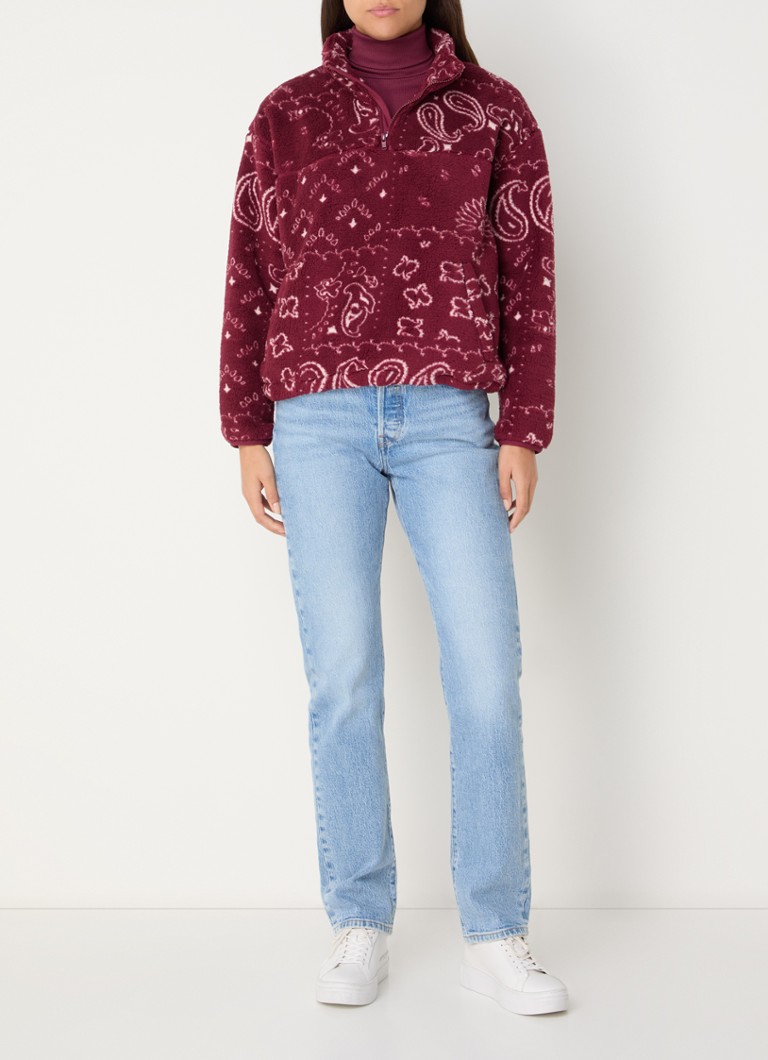 Maglione in pile Levi's Canyon con motivo paisley