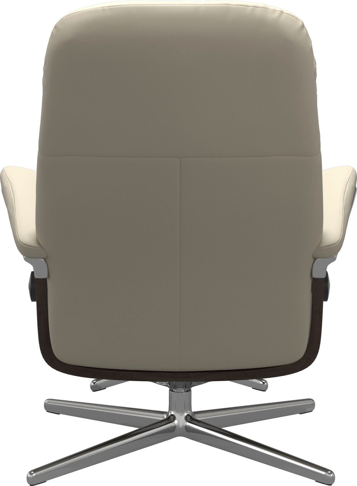 Stressless® Relaxsessel Garda, mit Cross Base, Größe M & L, Holzakzent Wenge
