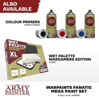 The Army Painter:  Warpaints Fanatic - Mega Paint Set (50 x 18ml)
