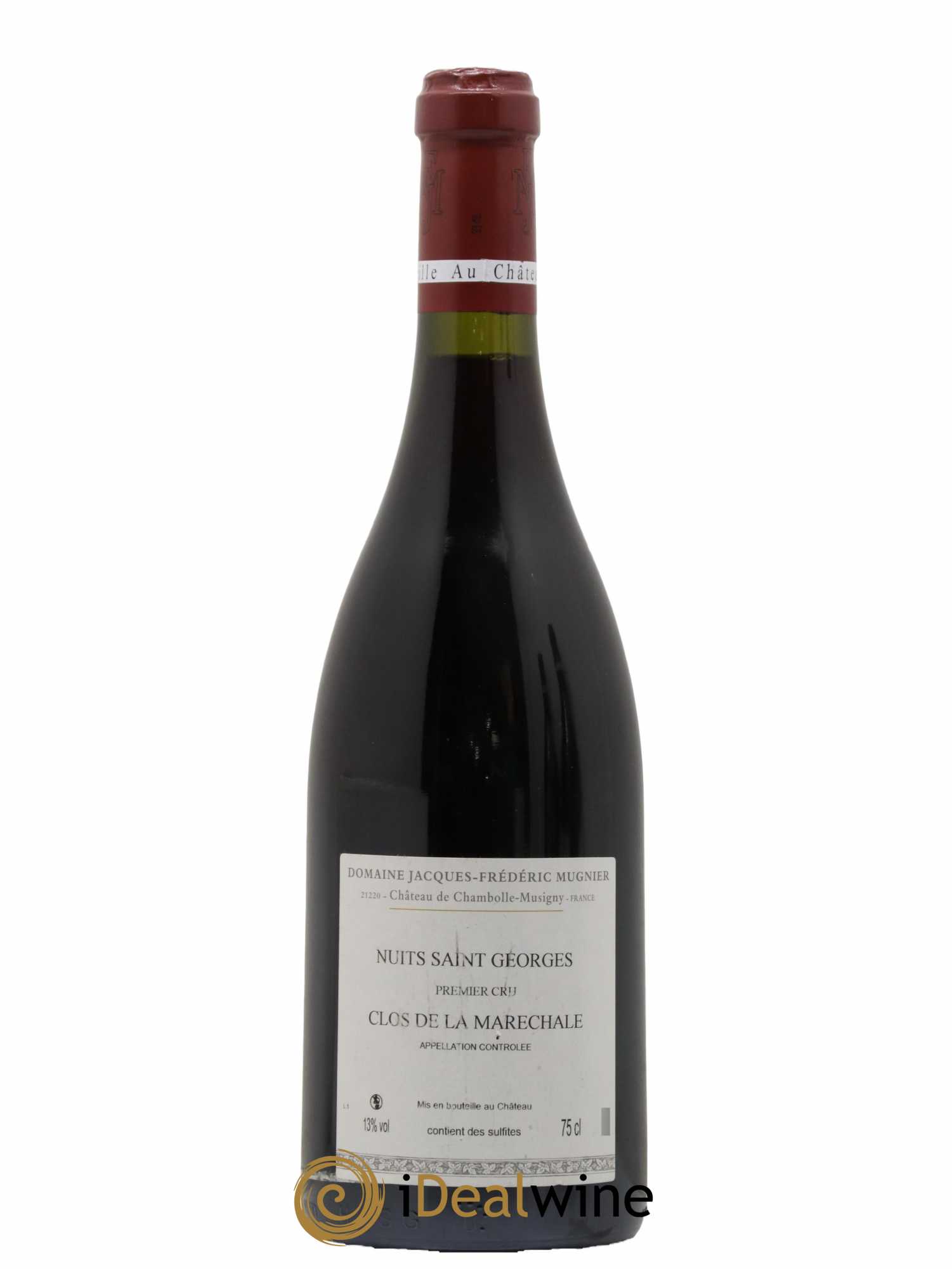 Nuits Saint-Georges 1er Cru Clos de La Maréchale Jacques-Frédéric Mugnier  2010 - Lot de 1 Bouteille