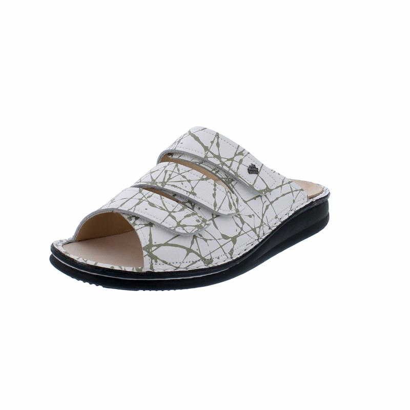 FINN COMFORT Pantoletten grau