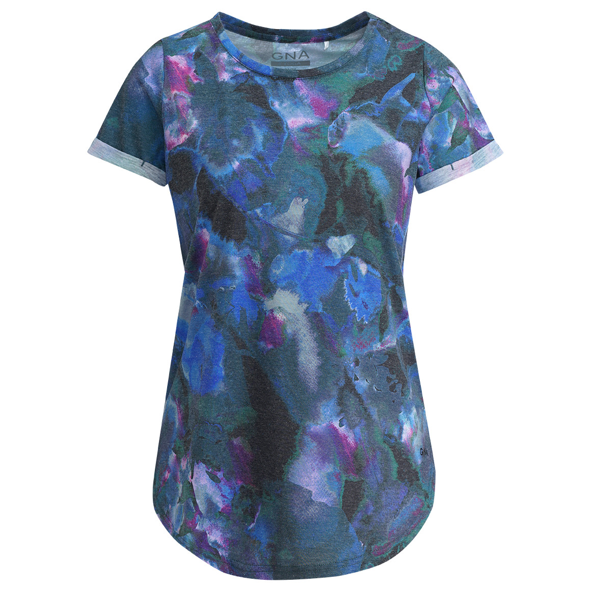 Damen Yoga-T-Shirt mit Rundhals