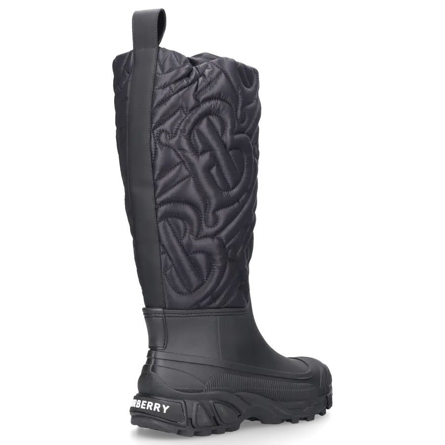 Burberry - Stiefel 8057267 Gummi Nylon - schwarz