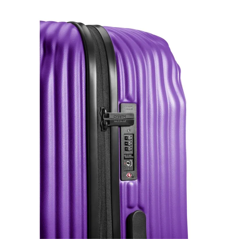 Crash Baggage Stripe Trolley M (68 cm) - Grape Violet