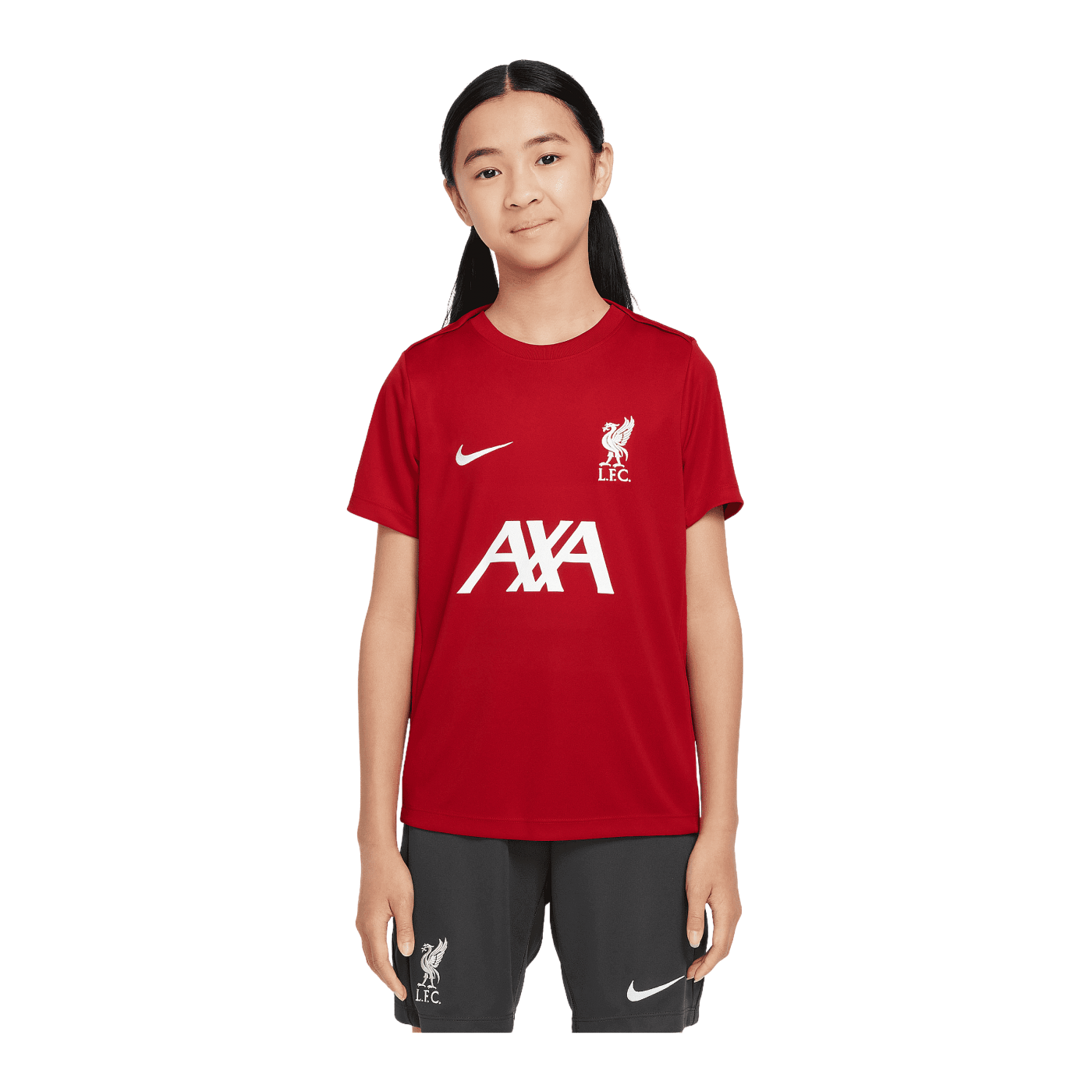 Nike FC Liverpool Academy Trainingshirt Kids Rot F688
