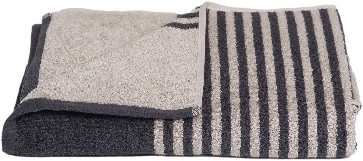 Wewo fashion Duschtuch Streifenpower 9567, Frottee (1-St), gestreift