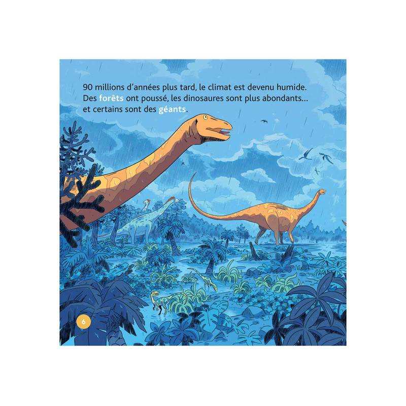 Livre Les dinosaures - Milan Jeunesse