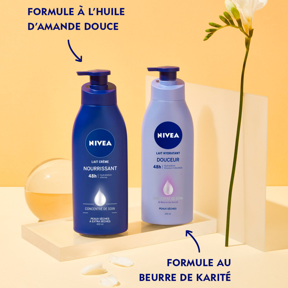 nivea Lait hydratant Beurre de Karité Lait corps