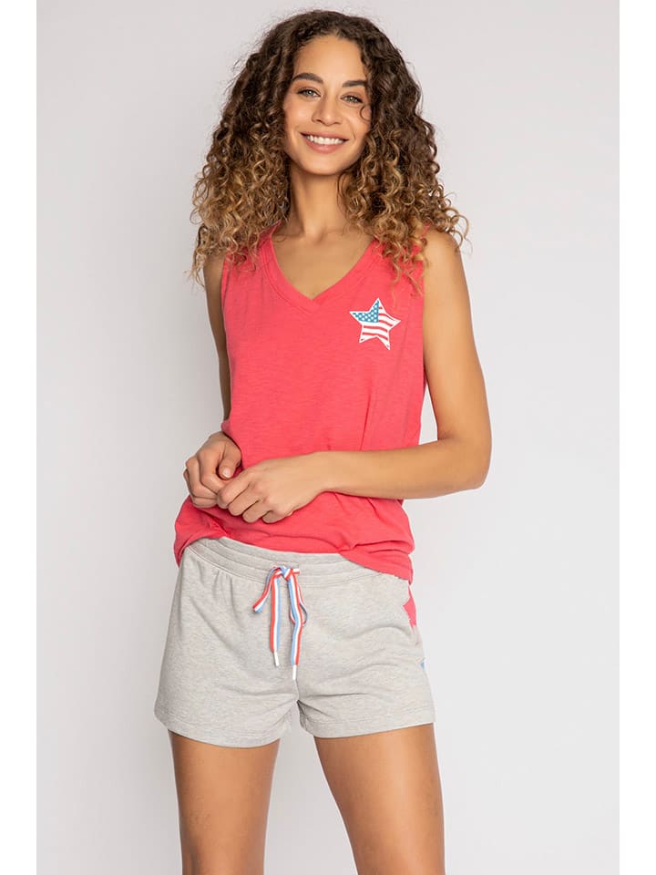 PJ Salvage Pyjama-Shorts in Grau günstig kaufen