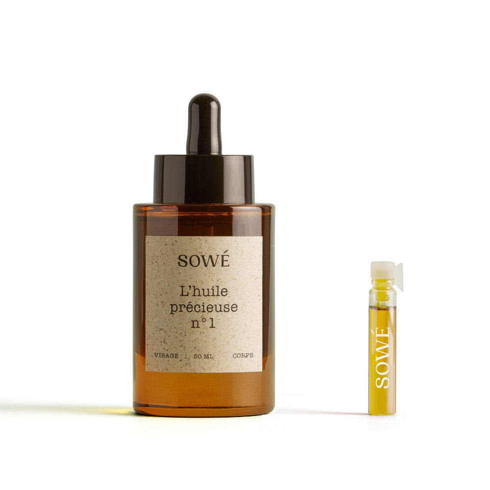 sowé botanic lab L'huile précieuse n°1 - CBD - Booster Renew - 50ml Huile visage et corps