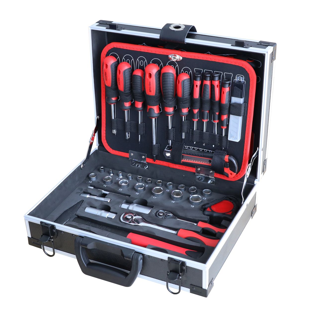 TECH-CRAFT Tech Craft Alu Werkzeugkoffer 110 tlg .