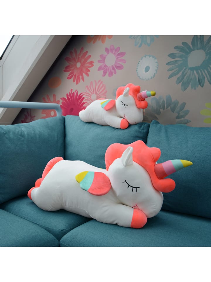 UNUS Seitenschläferkissen Einhorn Kissen in Rosa günstig kaufen