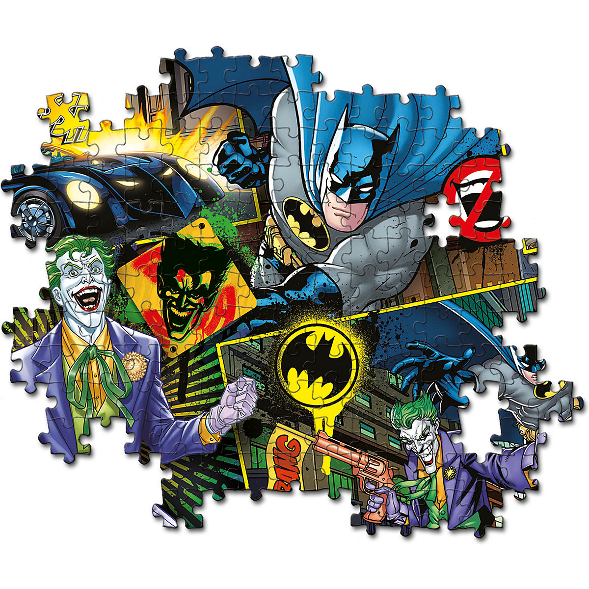 Supercolor Puzzle 104 Teile - Batman