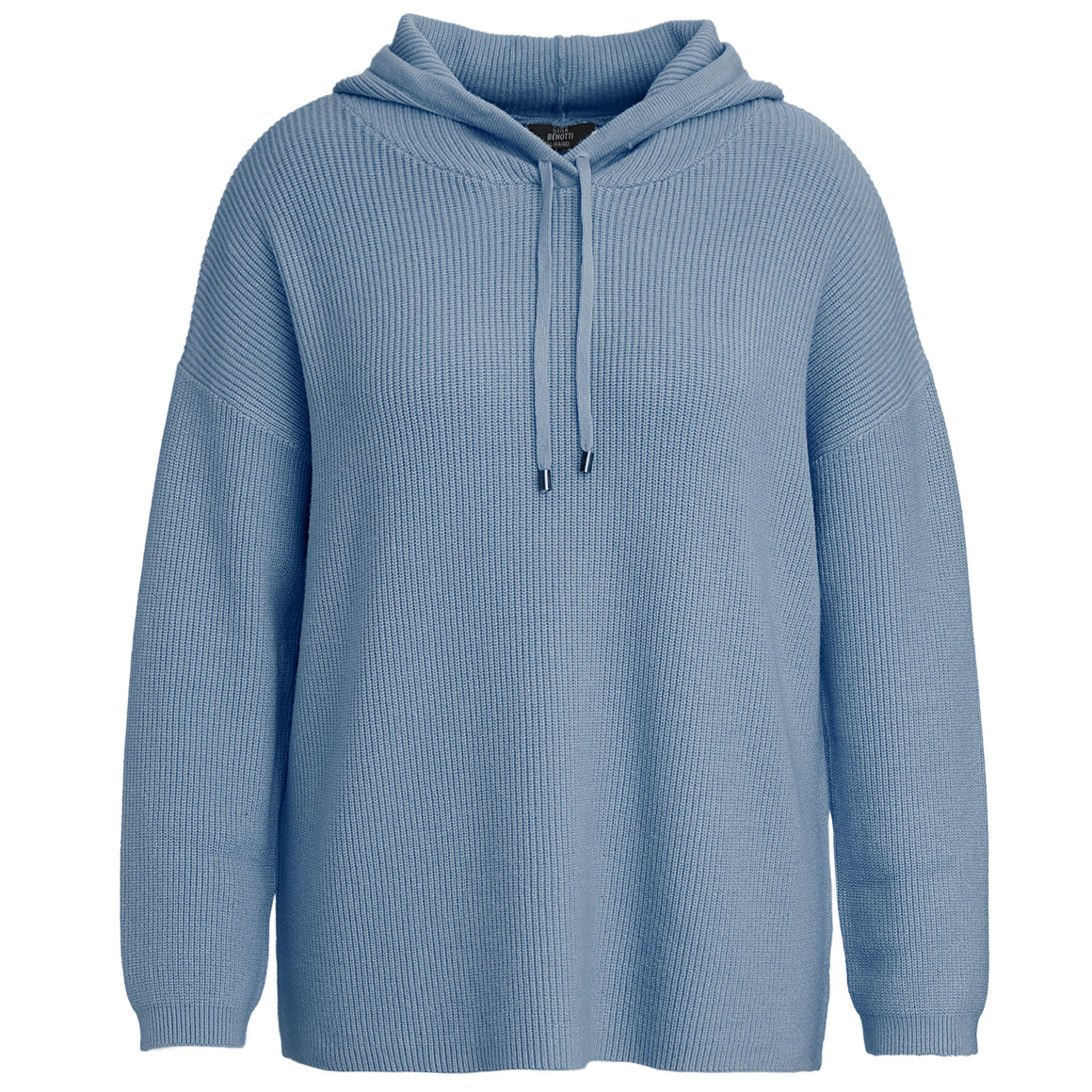 Damen Strickpullover mit Kapuze