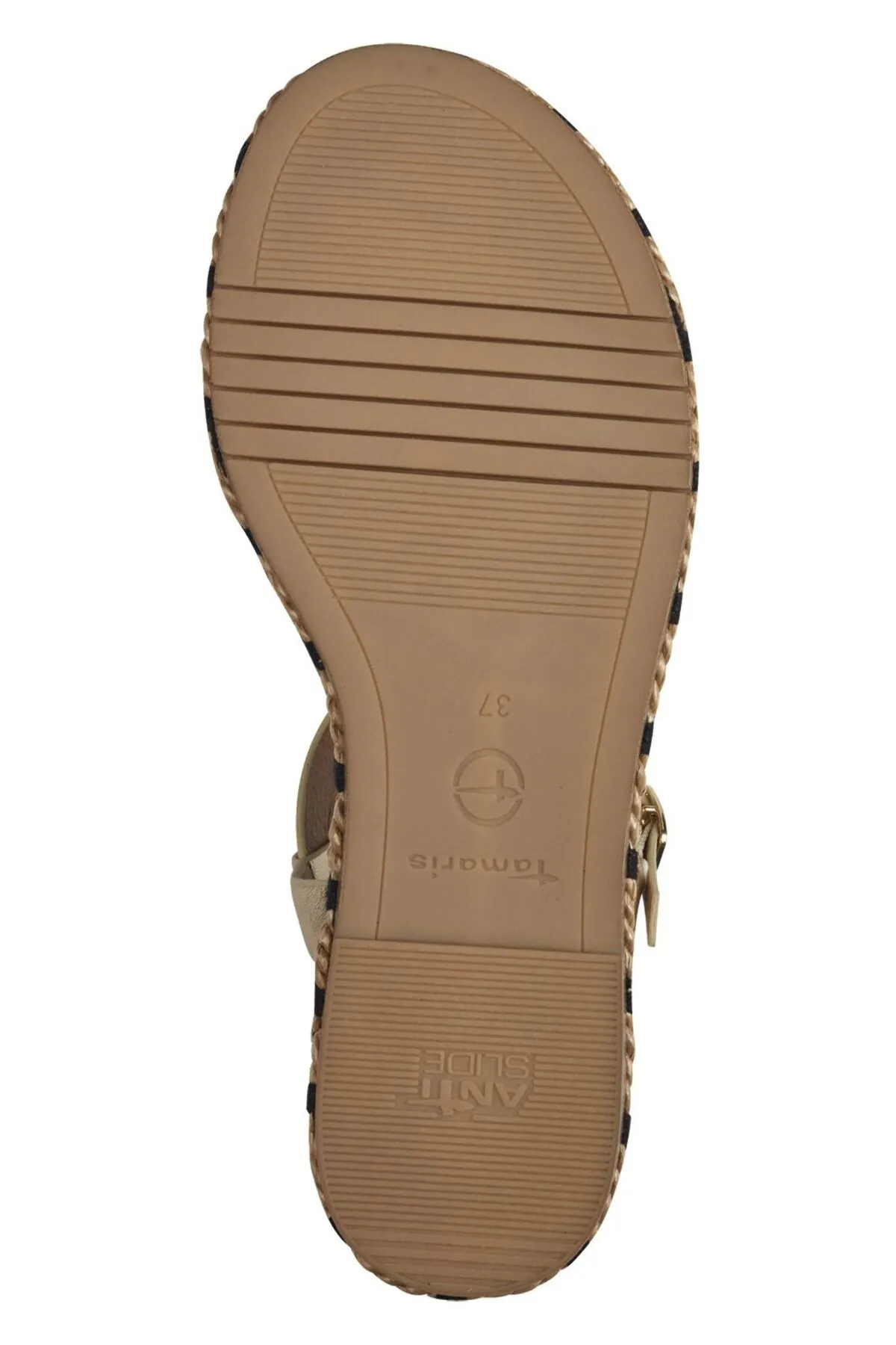 Tamaris  Sandalette - Goldfarben - Blockabsatz