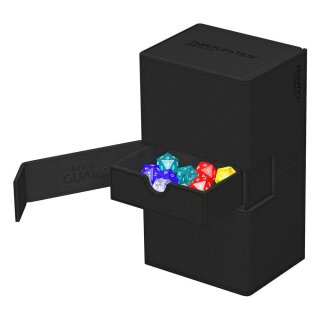 Ultimate Guard Twin Flip`n`Tray 200+ XenoSkin Monocolor - Schwarz