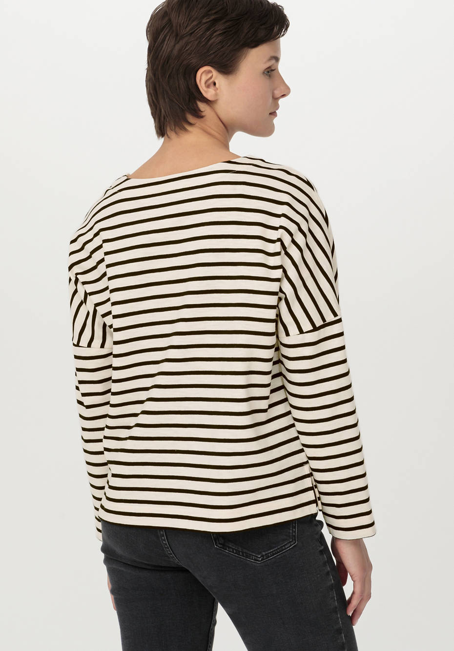 Ringel-Shirt aus reiner Bio-Baumwolle